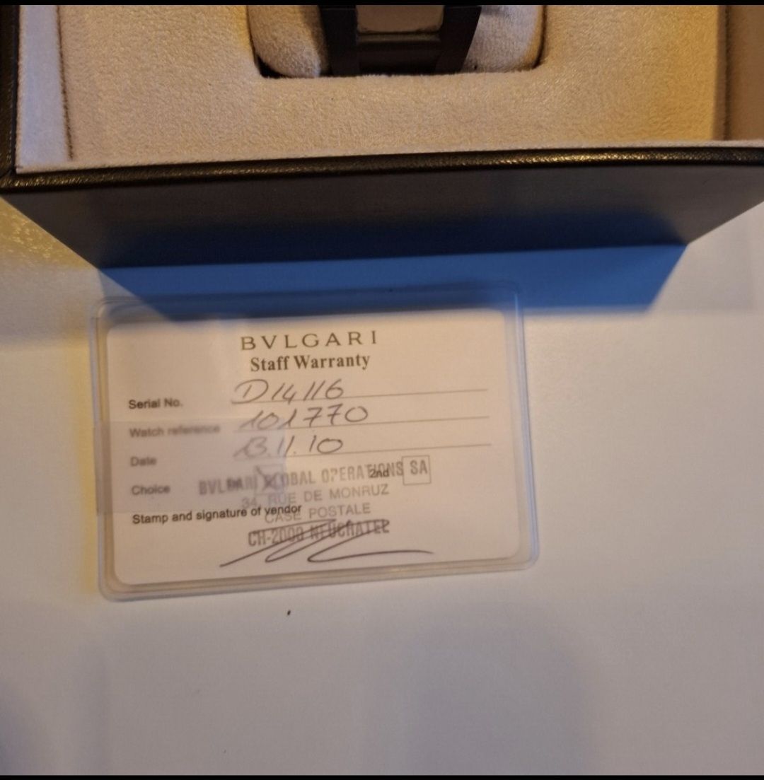 Bulgari Orologi: Bulgari Ergon EG 40 S – Usato da Nürensdorf venduto da DANG3REUX 7