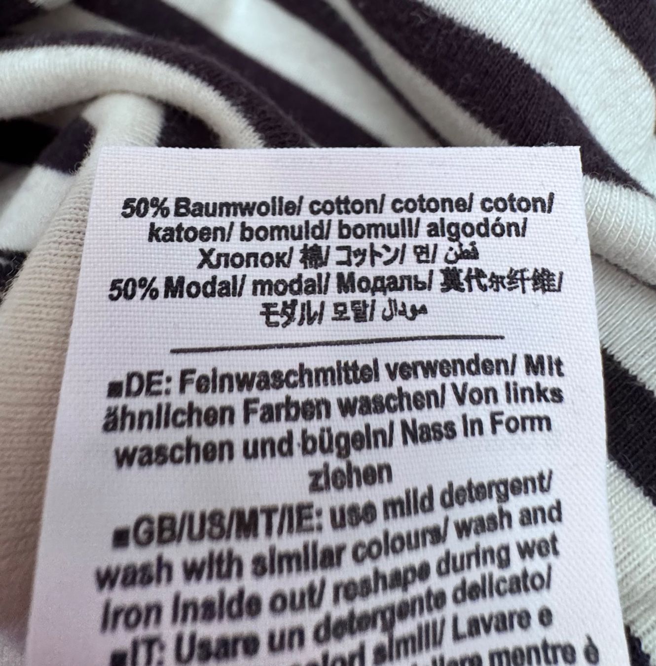 Closed T-Shirts: Closed T - Shirt gestreift aus Jersey – Neu (gemäss Beschreibung) aus Mörschwil von Mirka019 5