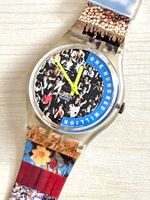 Seltene Swatch Uhr - One Hundred Million, Kultuhr! Top!