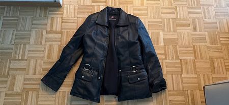 Leder Jacke