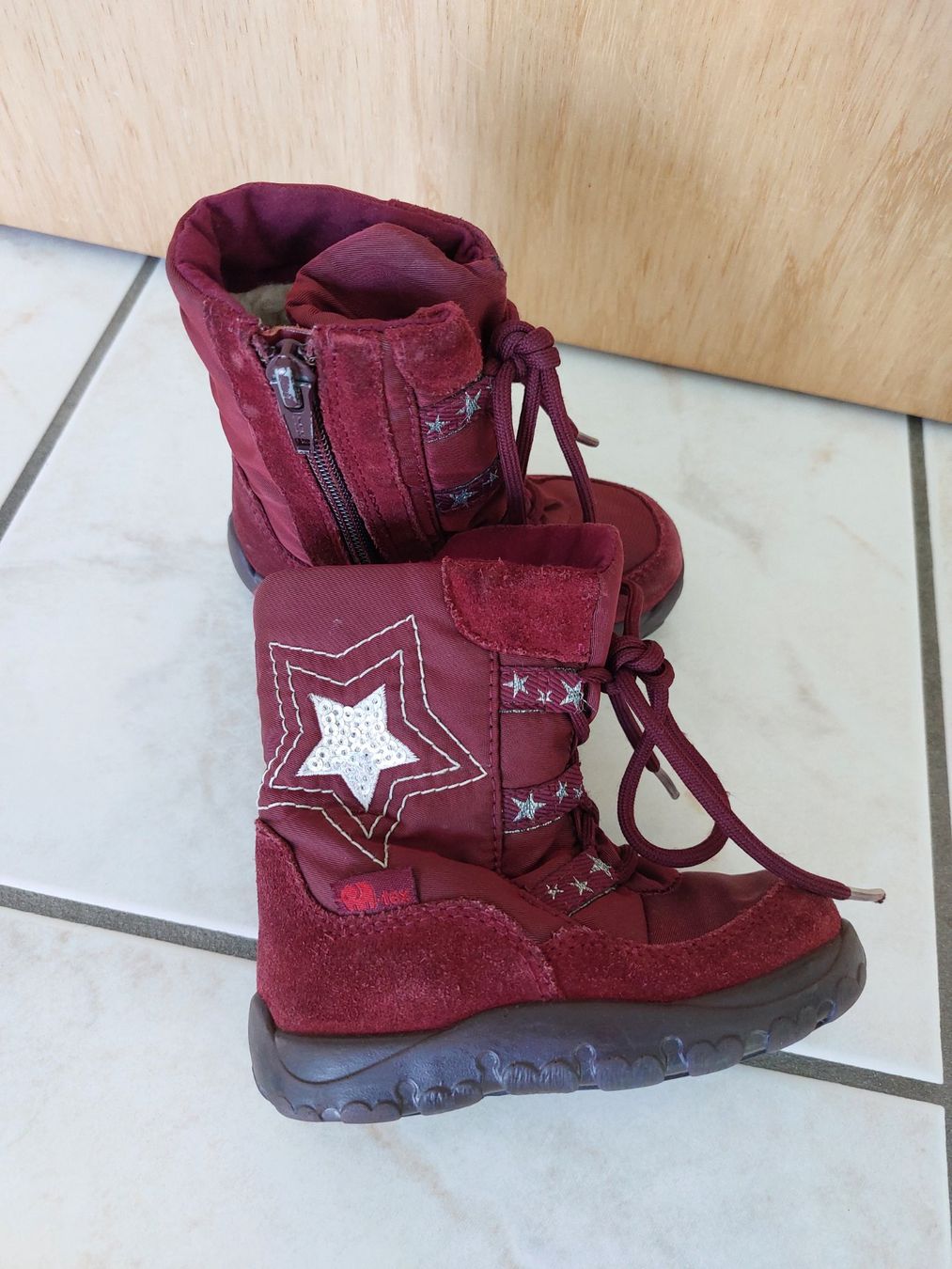 Elefanten Schuhe für Mädchen: Kinderstiefel Gr. 21 Elefanten – Gebraucht aus Schmitten FR von ReniStern