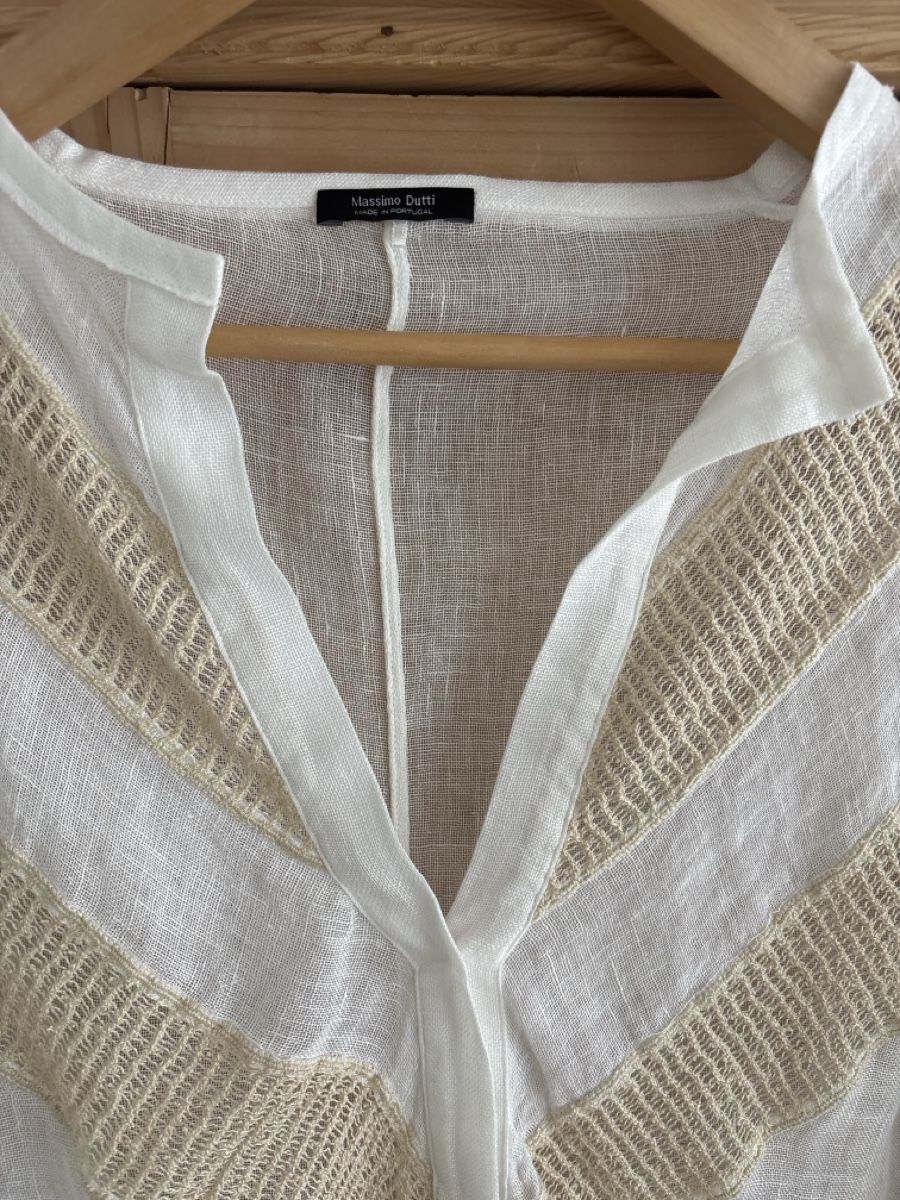 Massimo Dutti Chemisiers: Massimo Dutti Leinenbluse Gr. M neu – Neuf (Voir description) à Gunten par tibisti 1