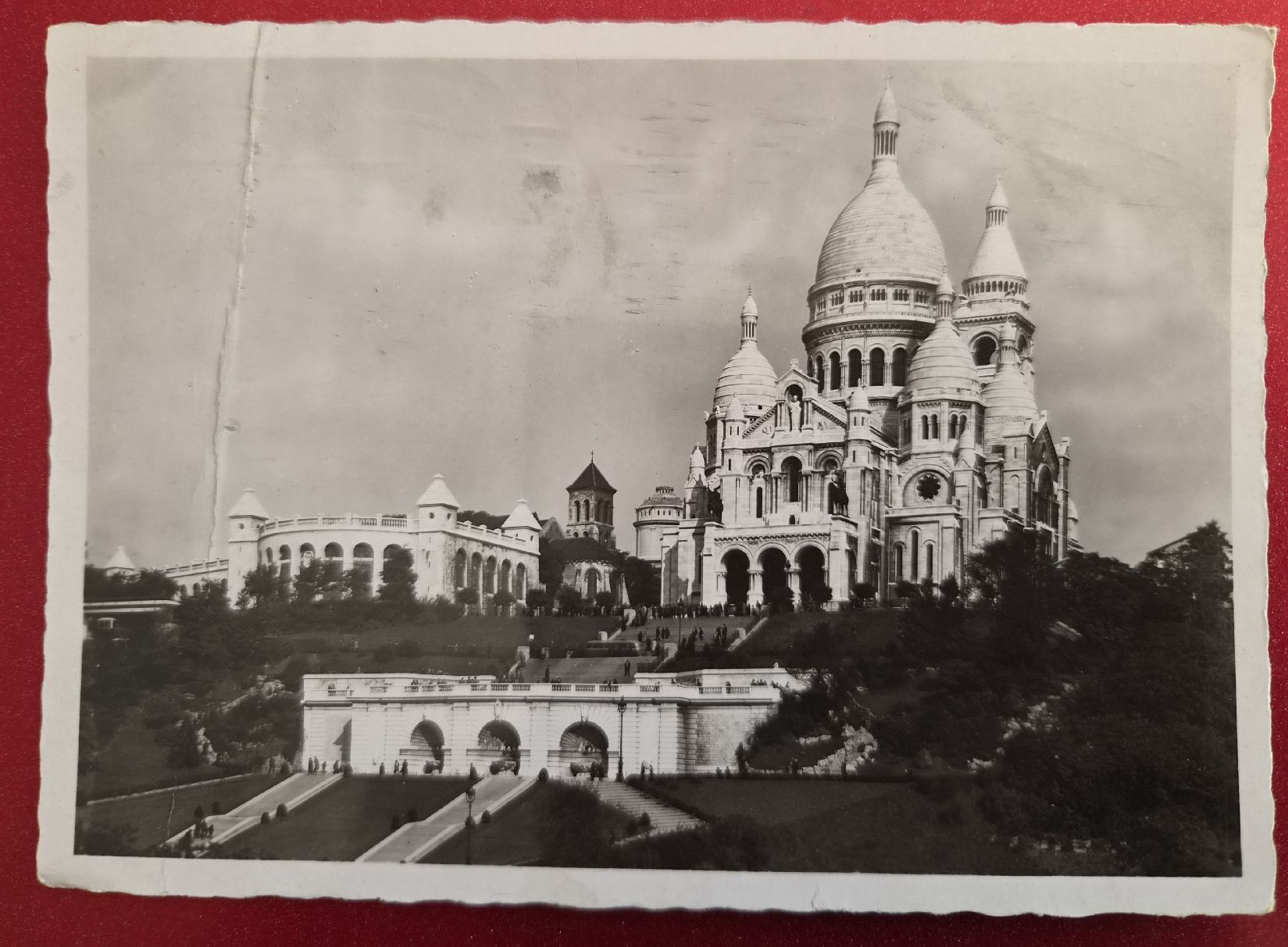 Cartoline postali: Paris Basilika Sacré-Cœur 1938 – Usato da Melchnau venduto da Arthurius