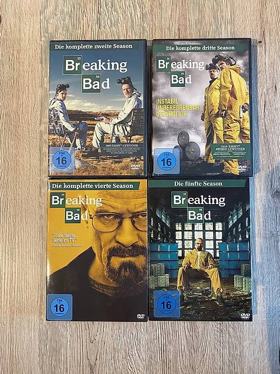 Tutti i DVDs: Breaking Bad Staffeln 1-4 – Usato da Sörenberg venduto da An_bl