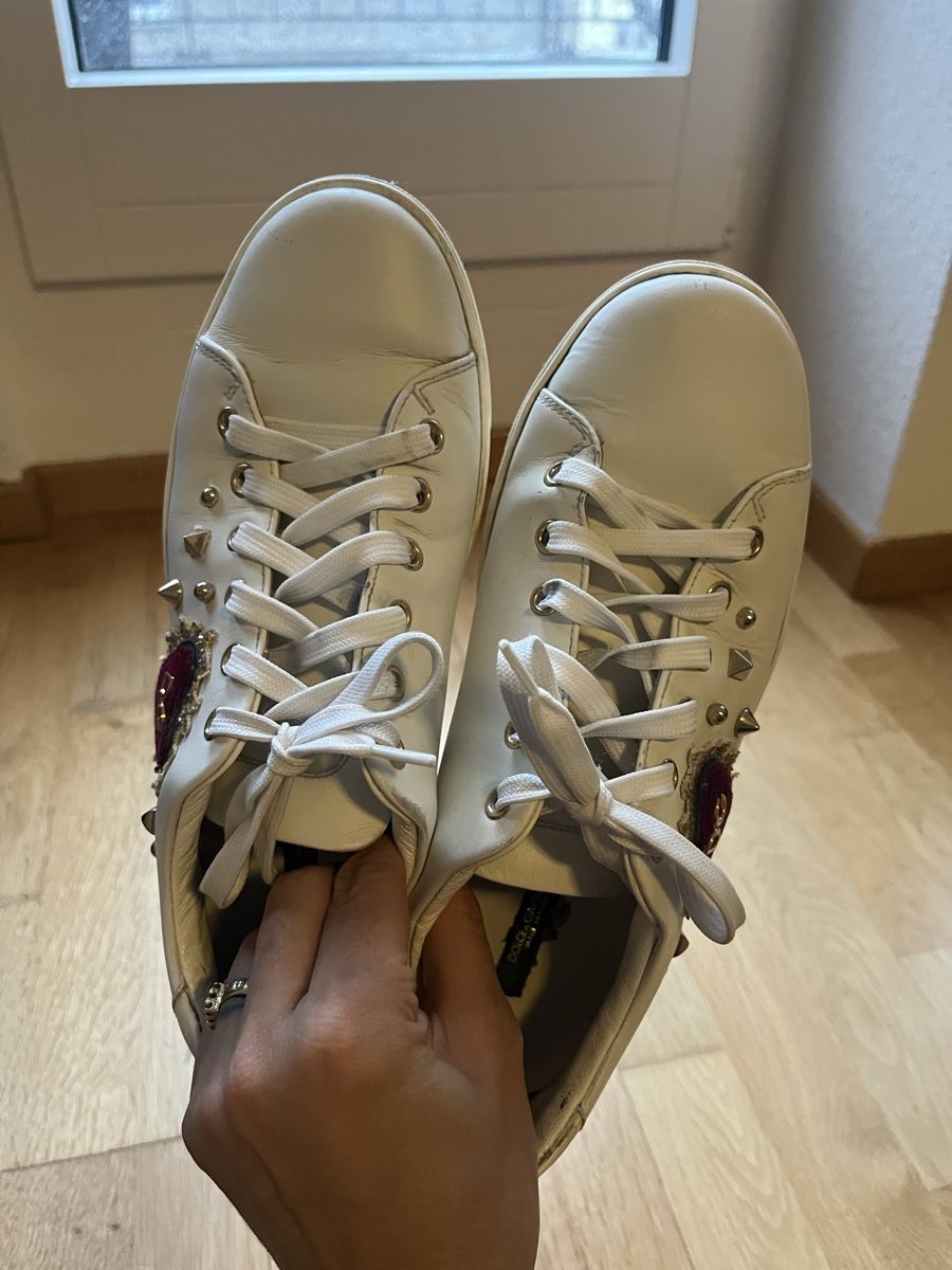 Dolce & Gabbana Scarpe da donna: D&G Leder Sneakers – Usato da Zürich venduto da laribuechel 3