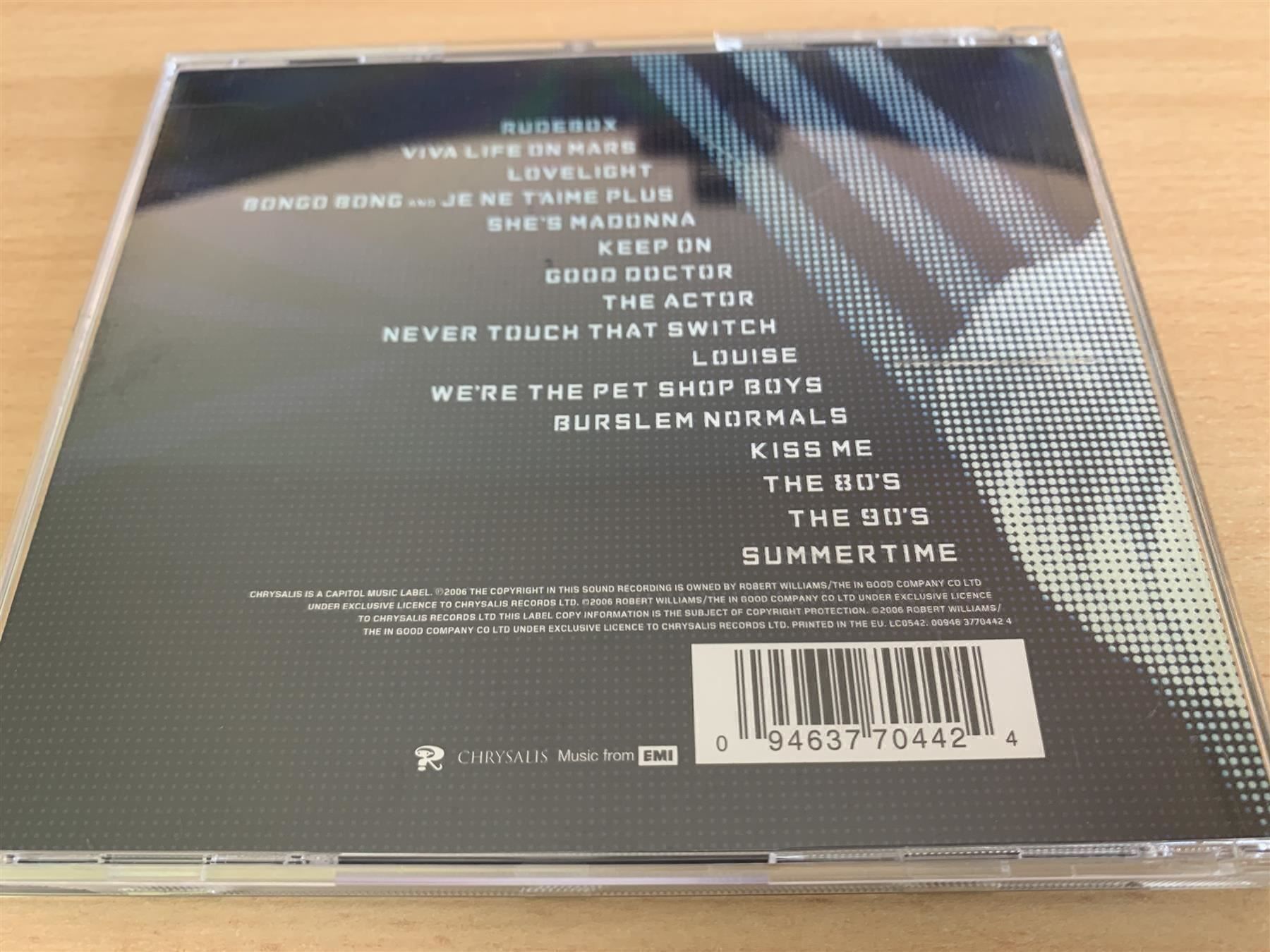 CD: Robbie Williams – Rudebox – Usato da Rikon im Tösstal venduto da Alpenmutz 1