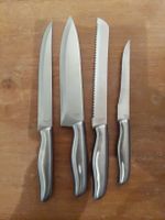 Küchenmesser Set 4-teilig Edelstahl rostfrei