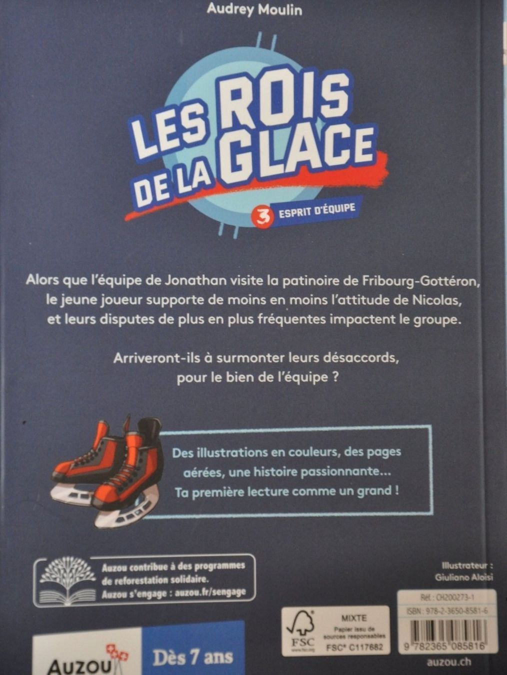 Libri: Les rois de la glace - esprit d'équipe - Tome 3 – Usato da Fully venduto da Minouchka 1