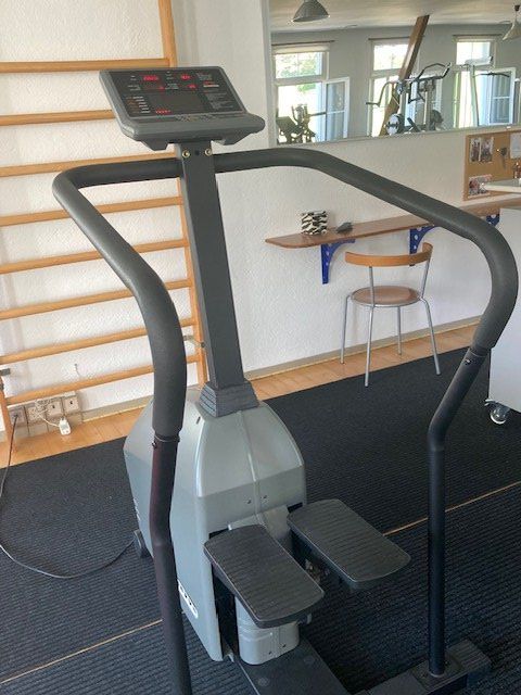 Hometrainer: Profi-Stepper Johnson mit div. Trainings-Programmen – Usato da Affoltern am Albis venduto da rollotomasi 3