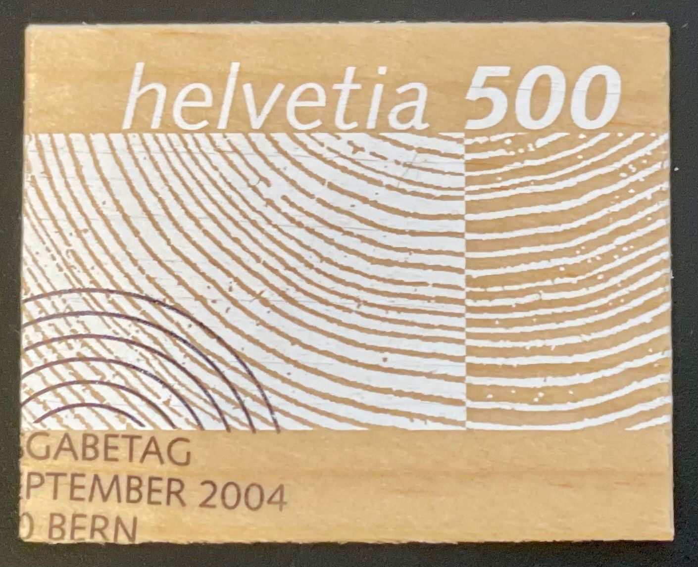Tutti i francobolli: Sondermarke Rohstoff Schweizer Holz – Nuovo (secondo la descrizione) da Bern venduto da schm1969