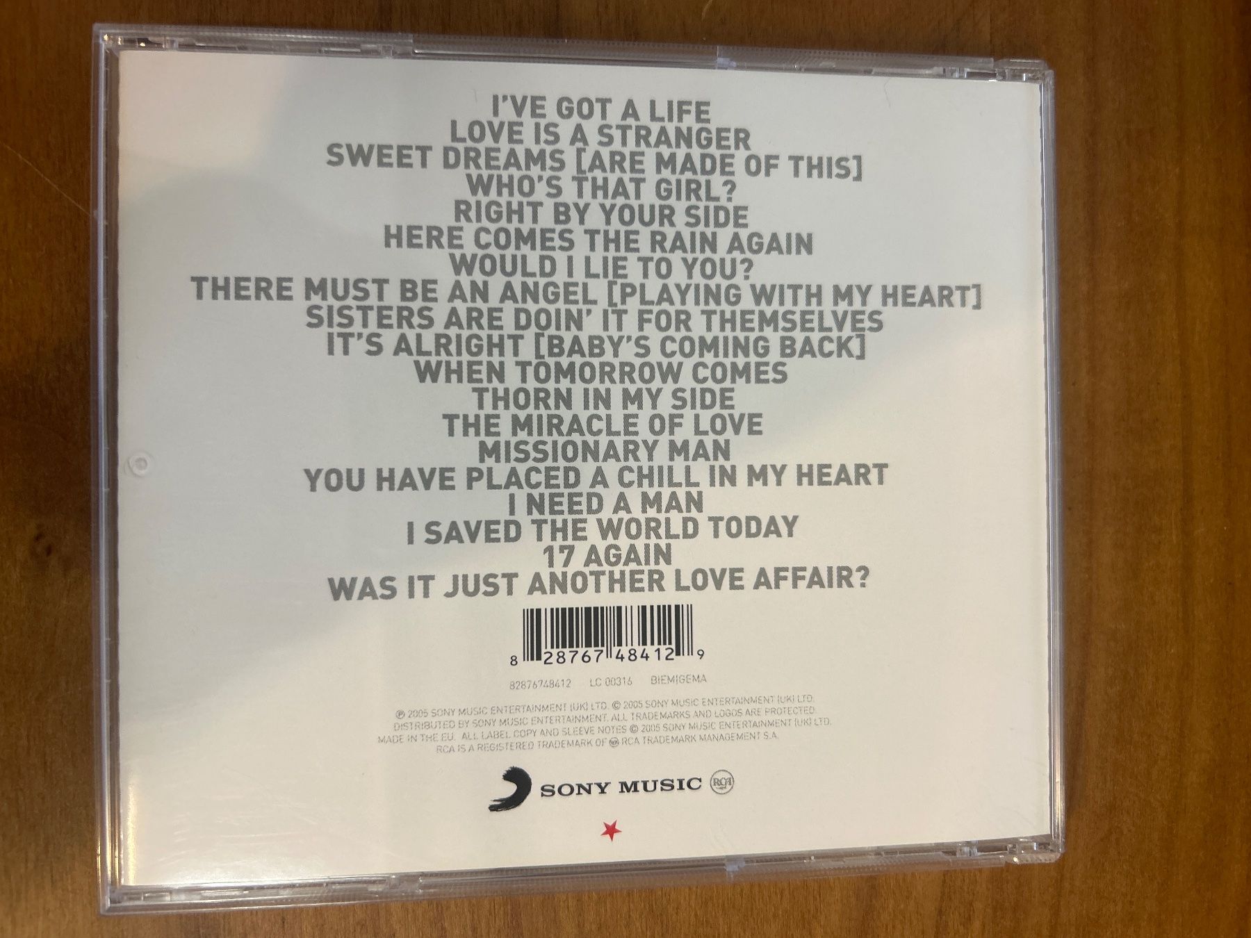 CD: Eurythmics – Usato da Niederrohrdorf venduto da luxury100 1