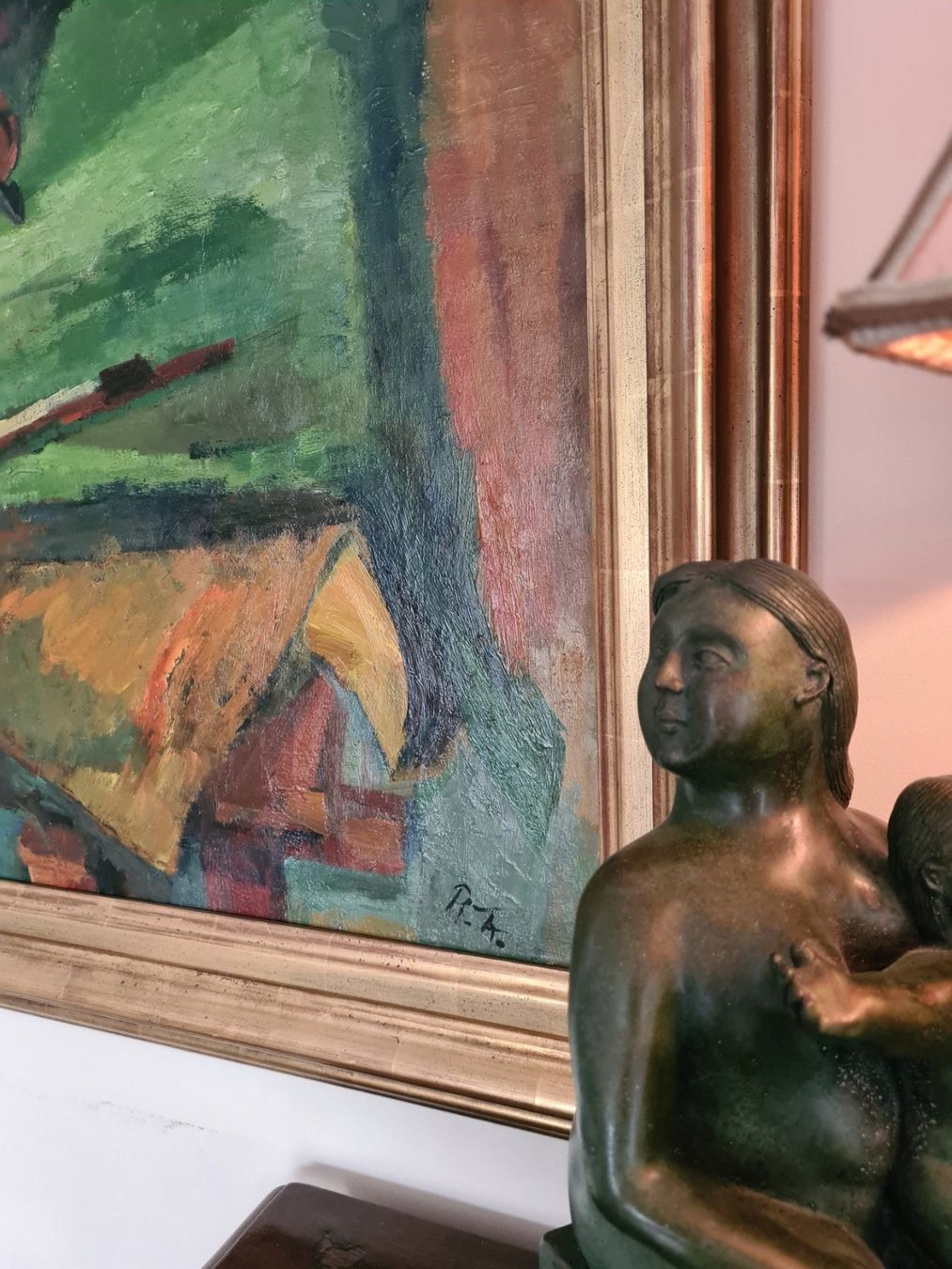 Dipinti: Grosses Abstraktes Gemälde – Usato da Rotkreuz venduto da Dobermann5 2