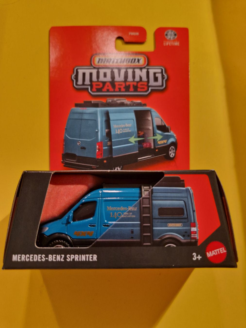 Matchbox Modellini d'auto: Matchbox MERCEDES-BENZ SPRINTER – Nuovo e nell'imballaggio originale da Oftringen venduto da Rotor 2