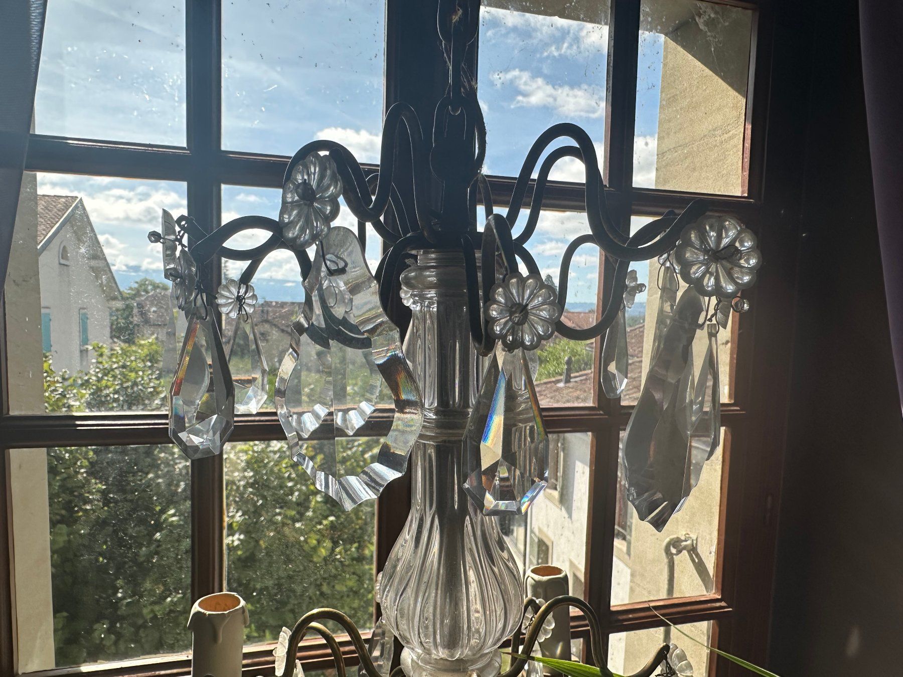 Lampadari & plafoniere: Beau lustre antique 4 feux – Usato da Russin venduto da applenic 3