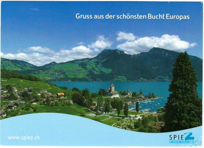 Cartes postales: AK Spiez Berner Oberland CH – D'occasion à Rheinfelden par wil_m7gh
