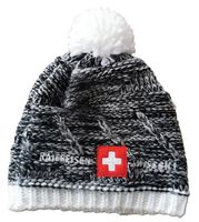 Swiss Ski Raiffeisen Strickmütze / Skimütze