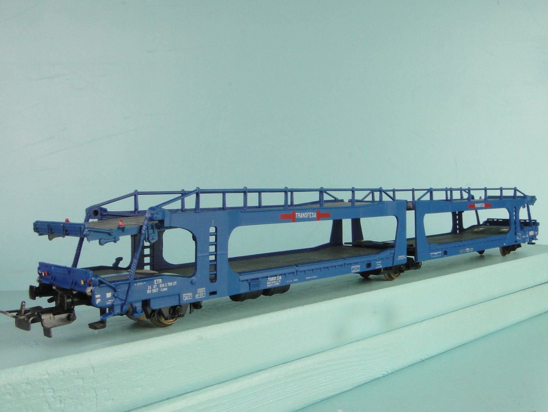 Renfe Modellini di ferrovie: Electrotren 6000 Autotransporter Transfesa, NEU – Usato da Bülach venduto da cann11 1
