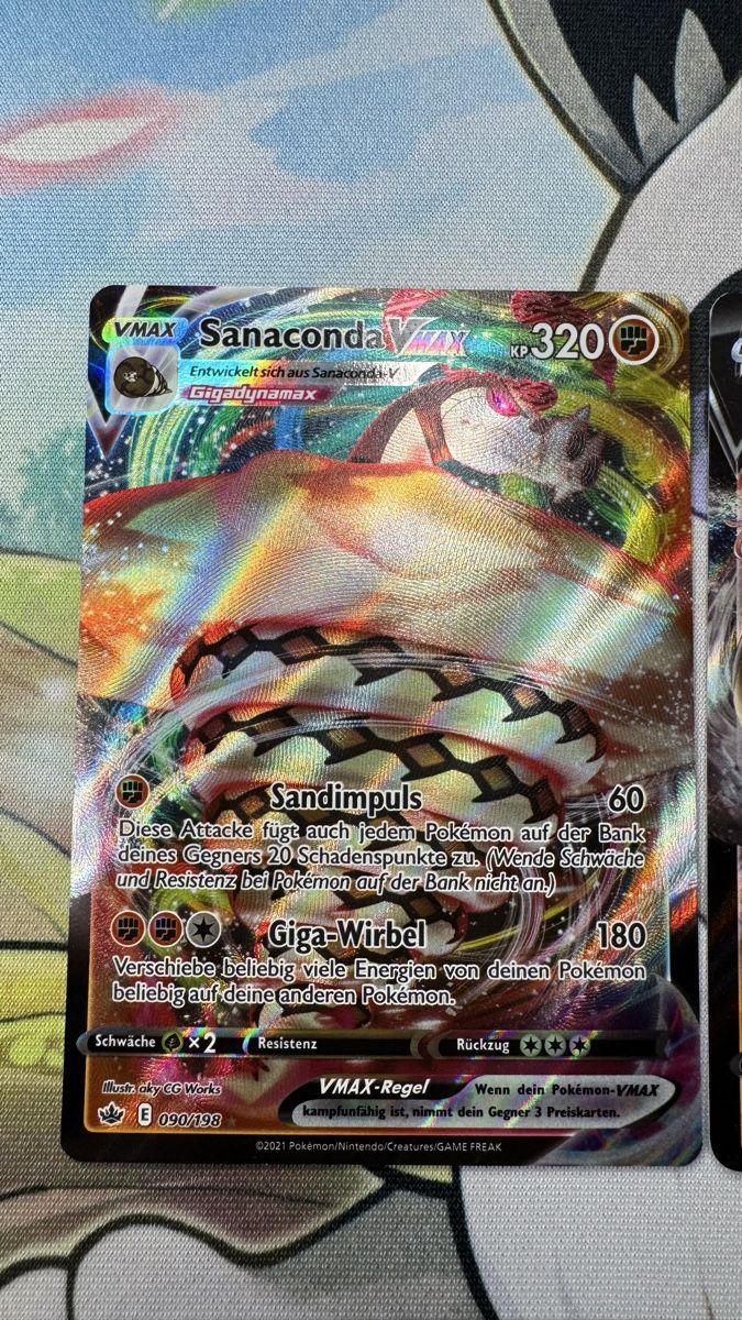 Pokémon Carte collezionabili: Sanaconda V & Vmax – Nuovo (secondo la descrizione) da Dietlikon venduto da abd_7qwy 1