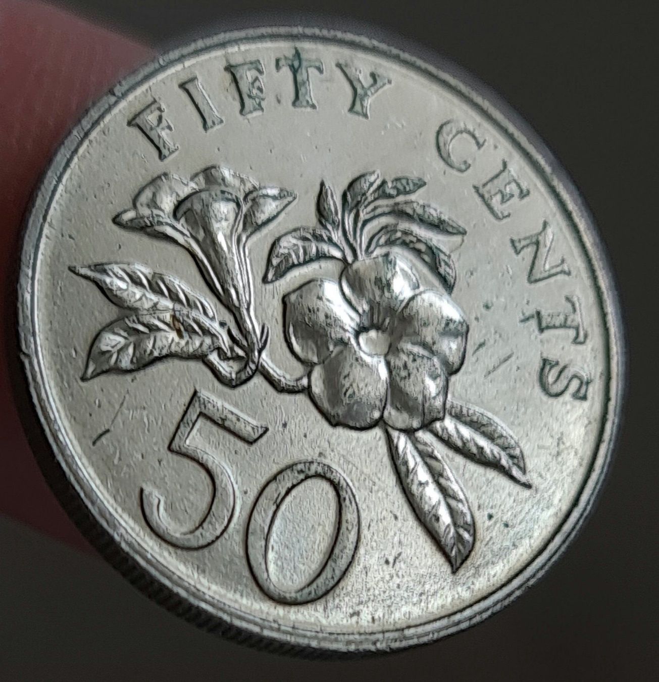 Tutti le monete: SINGAPUR 50 CENTS 1986 – Usato da Winterthur venduto da Creso70