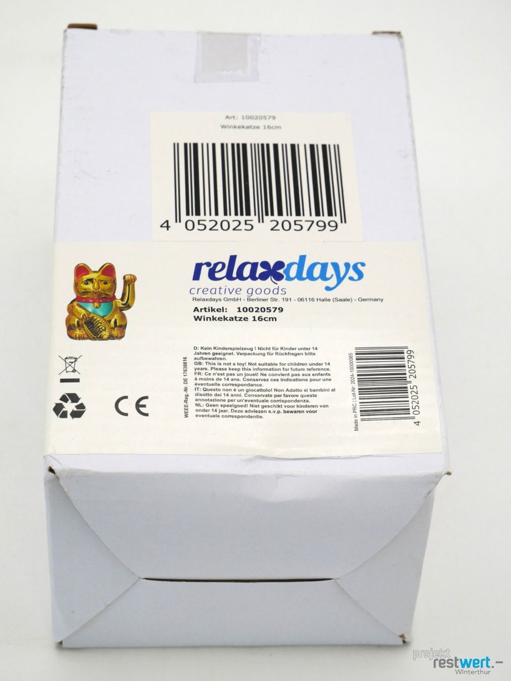 Statuette: RELAXDAYS Maneki Neko Winkekatze – Nuovo (secondo la descrizione) da Winterthur venduto da Restwert_Winterthur 3