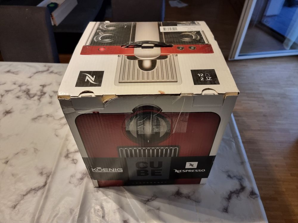 Machine à café Koenig LE CUBE (Nespresso) Kaufen auf Ricardo