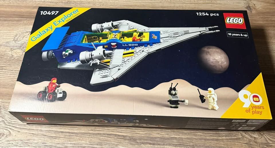 Lego Kit di costruzioni: LEGO 10497 Galaxy Explorer – Nuovo e nell'imballaggio originale da Vauderens venduto da Pat270