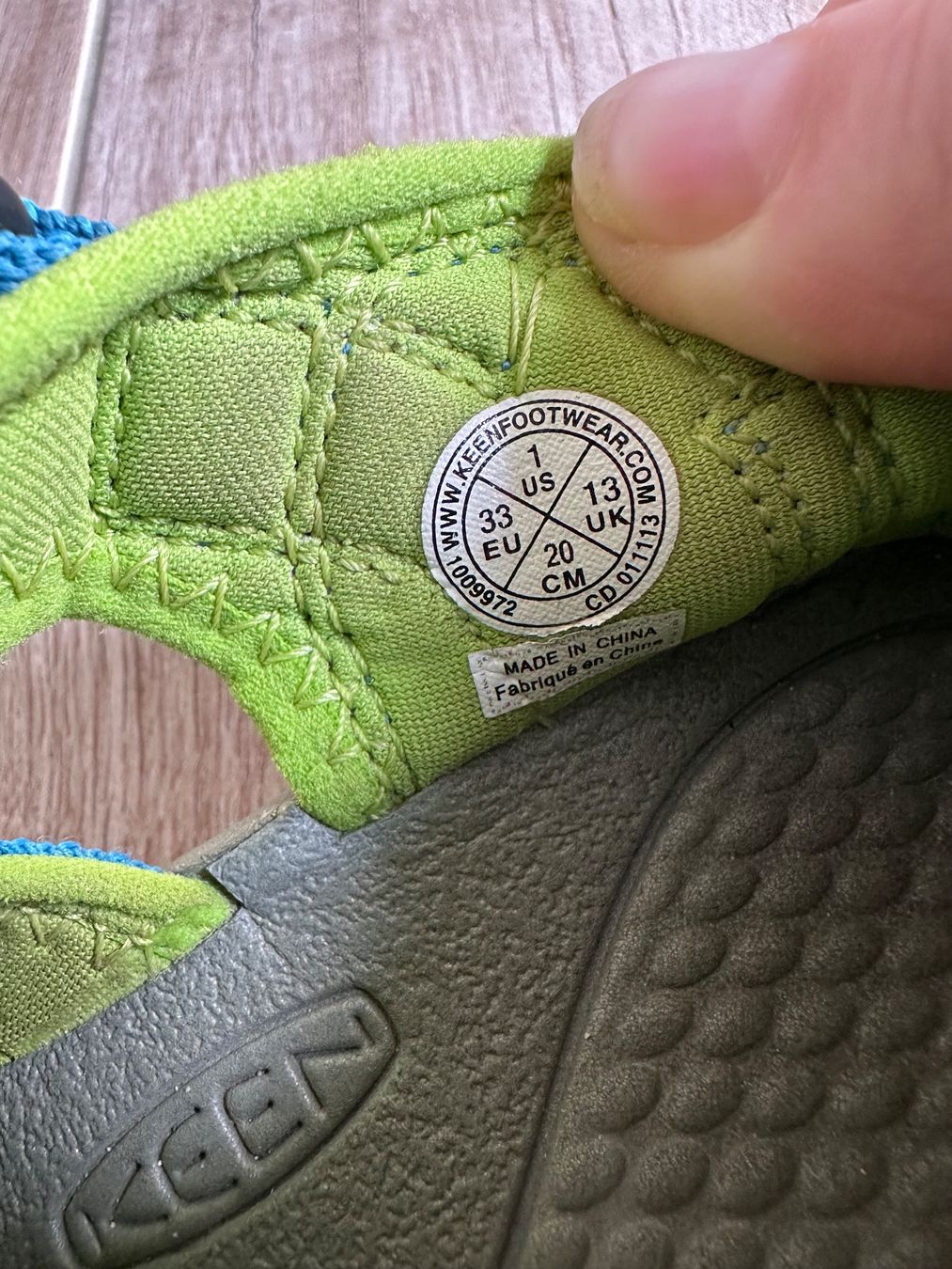 Keen Scarpe per ragazzi: Keen Sandalen Gr. 33 türkis – Usato da Rudolfstetten venduto da Joyw 3