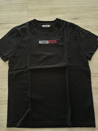 Tommy Jeans T-shirt Noir - Taille M - État Top!