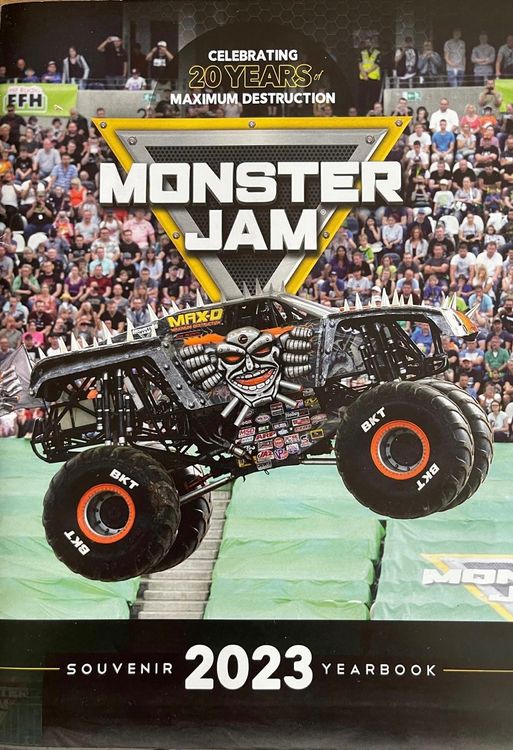 MONSTER JAM YEARBOOK 2023 + AUTOGRAMME *** Kaufen auf Ricardo