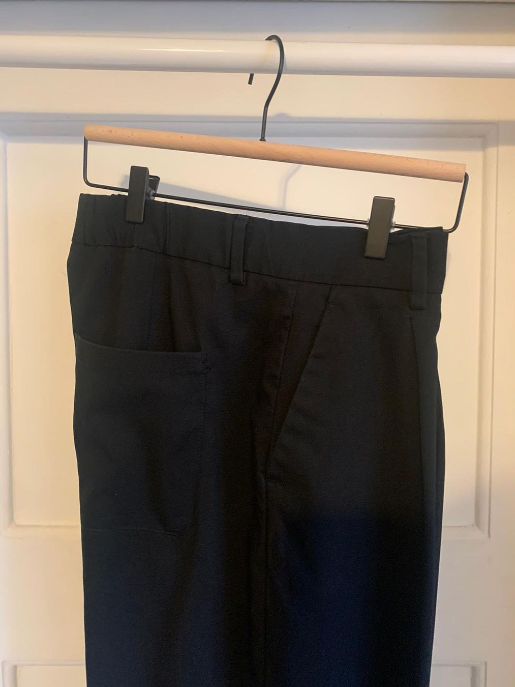 Pull&Bear Pantaloni: Pull&Bear – Black Elastic Waist Trousers – Usato da Montreux venduto da abientotleo 1