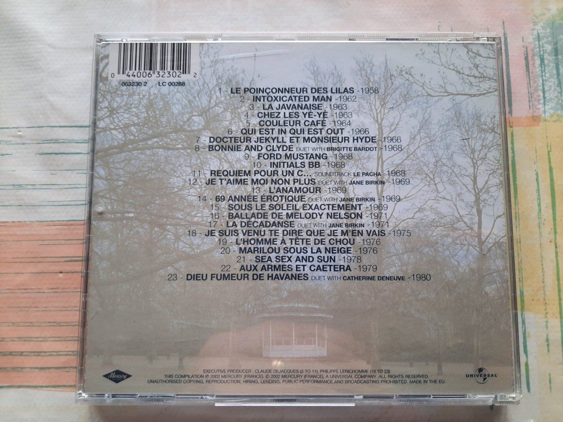 CD: CD Serge Gainsbourg - Initials SG – Usato da Pully venduto da bro_n52j 1