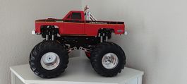 Tamiya Super Clod Buster viele Aluteile Alu Wanne
