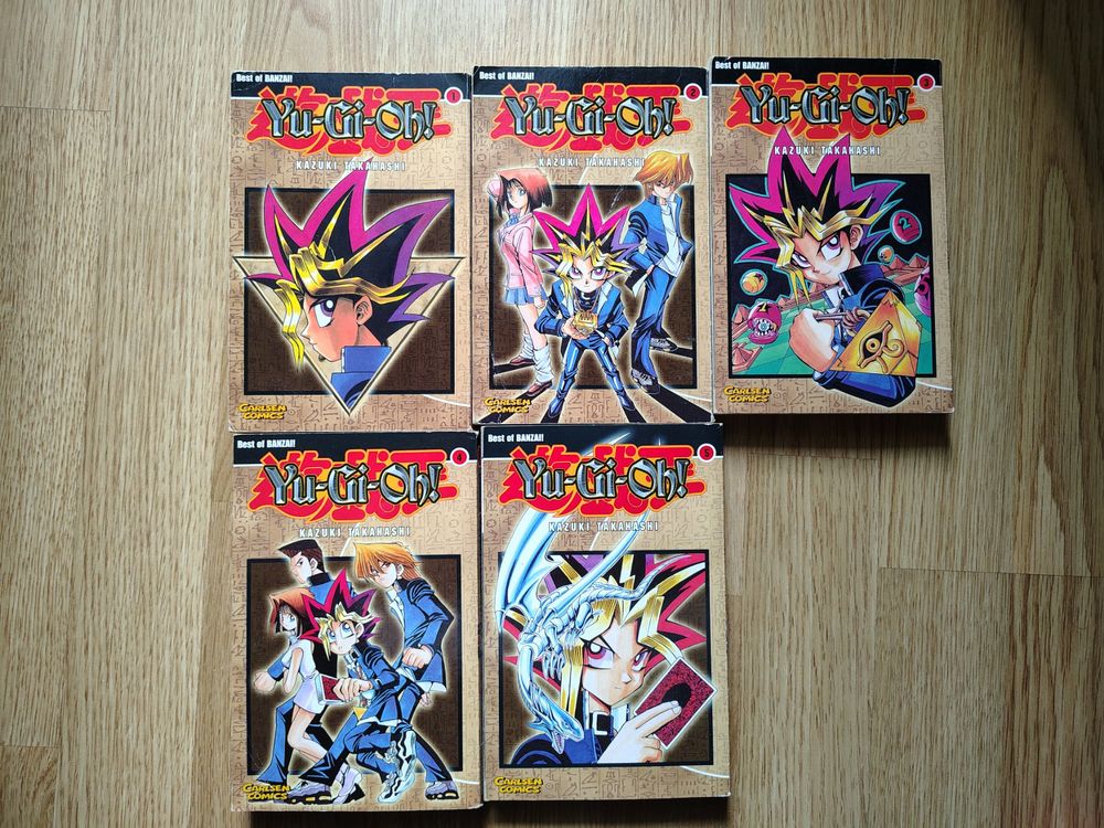 Fumetti: Yu-Gi-Oh! - Manga, Band 1-5 – Usato da Rotkreuz venduto da Pascal.nuss