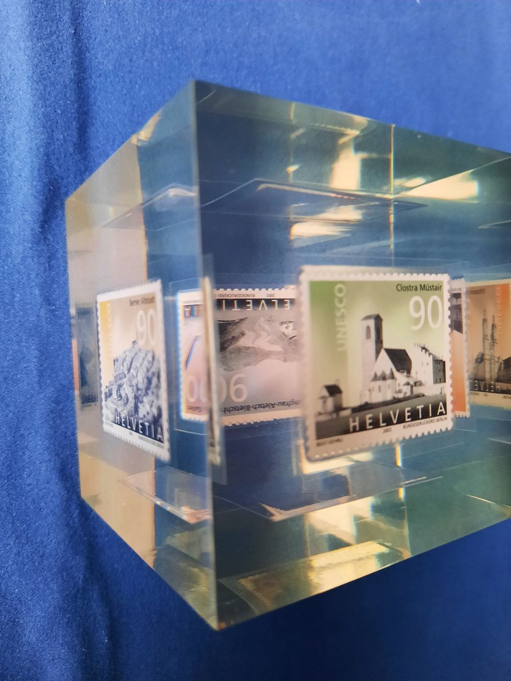 Alle Briefmarken: Unesco Schweiz 2003 – Neu und originalverpackt aus Speicher von Stiegerus 2