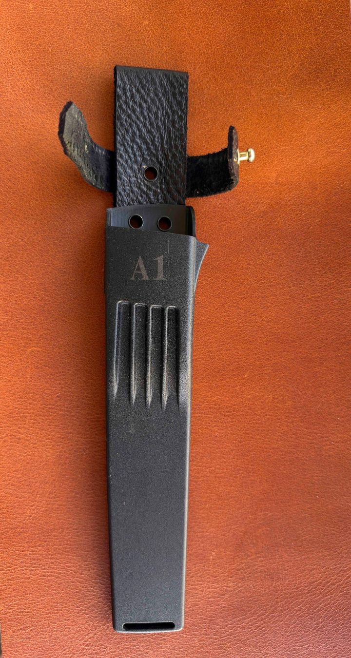 Fällkniven Accessori: Fällkniven A1 Custom Scheide mit Leder-Upgrade – Nuovo (secondo la descrizione) da Reinach AG venduto da Rousseau_J 2