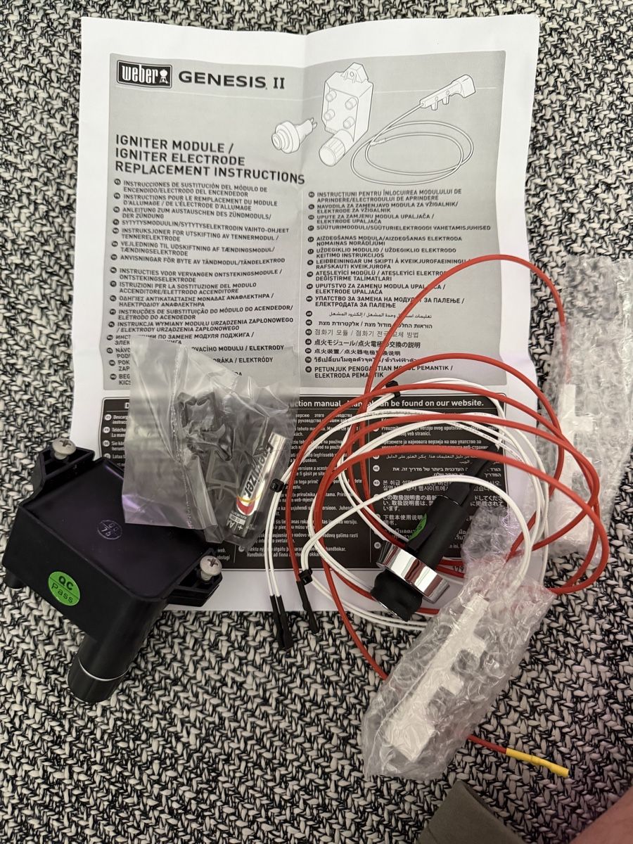 Grills: Weber Genesis II Igniter Module 66353 – Neu (gemäss Beschreibung) aus Binningen von Banju