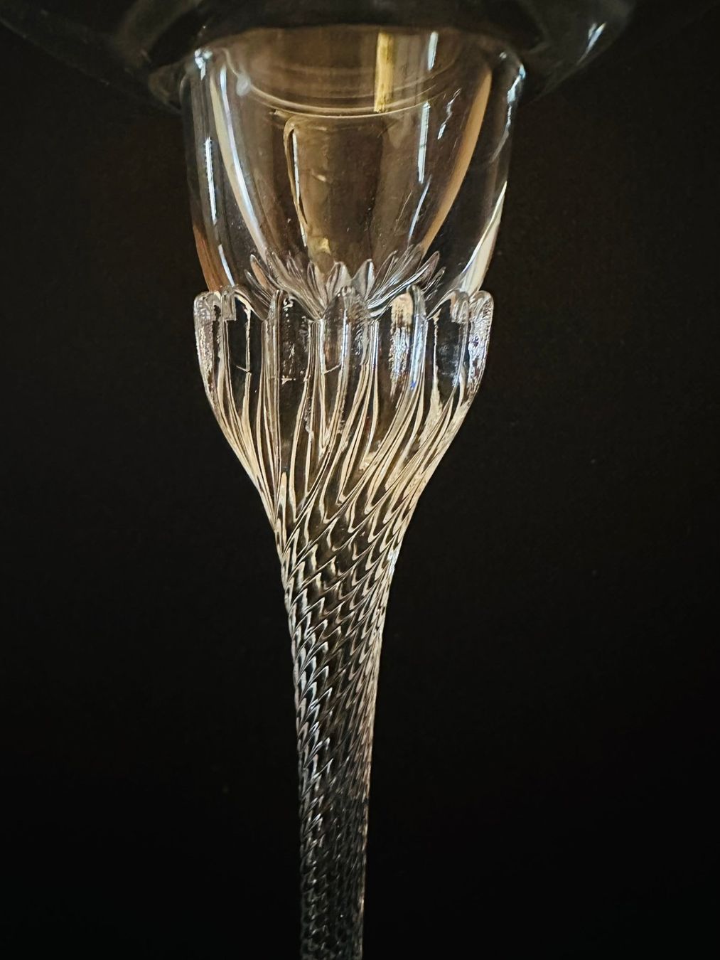 Portacandele: Kerzenständer aus Glas – Usato da Binz venduto da banbolea 1