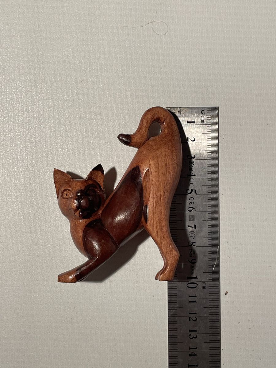 Statuette: Statuette chat sculpté à la main – Nuovo (secondo la descrizione) da Renens VD venduto da sas_6vhd 4