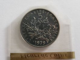 5 Francs 1979 Fleurs de Coins