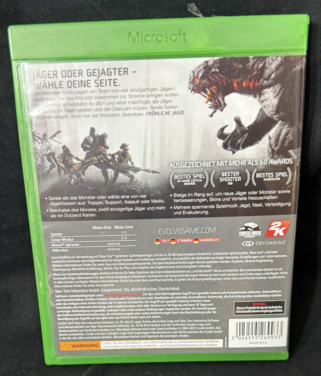 Microsoft Spiele: Xbox One Evol – Gebraucht aus Opfikon von Luis144 2
