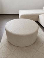 Runder Beistelltisch Beton Optik weiss gute Qualität / 80kg