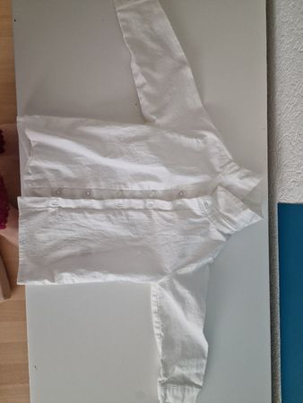 leichtes weisses Hemd, Grösse 80 Top Zustans
