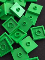 Lego  25 x Fliese mit Knopf 2x2(87580)