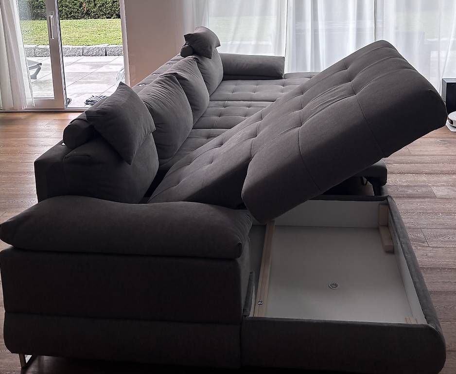Mömax Sofas: Wohnlandschaft Grosses Sofa – Gebraucht aus Oberaach von dga_x2yg 3