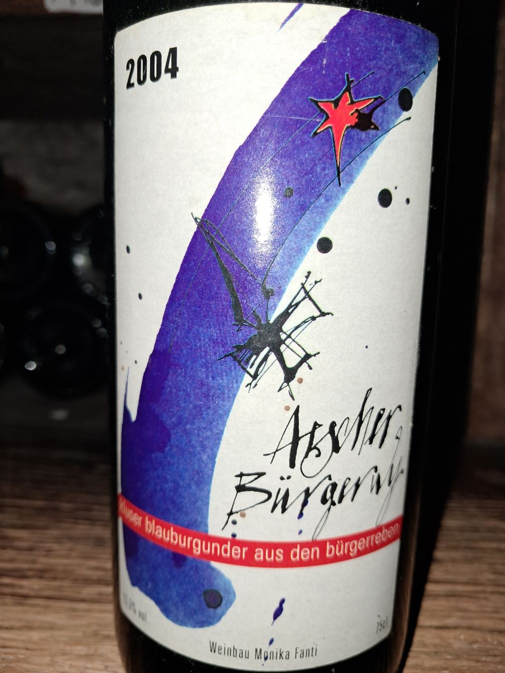 Vino: Kluser blauburgunder 2004 – Nuovo e nell'imballaggio originale da Le locle venduto da juliensaran