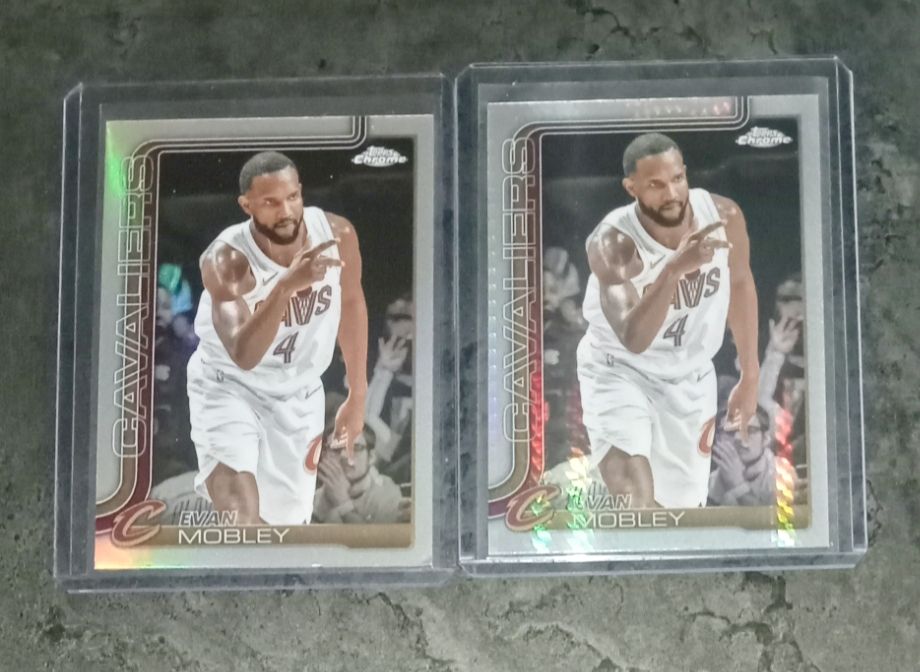 Cartoline: Evan Mobley Topps Chrome NBA cards lot  – Nuovo (secondo la descrizione) da Vallorbe venduto da ant_75wx