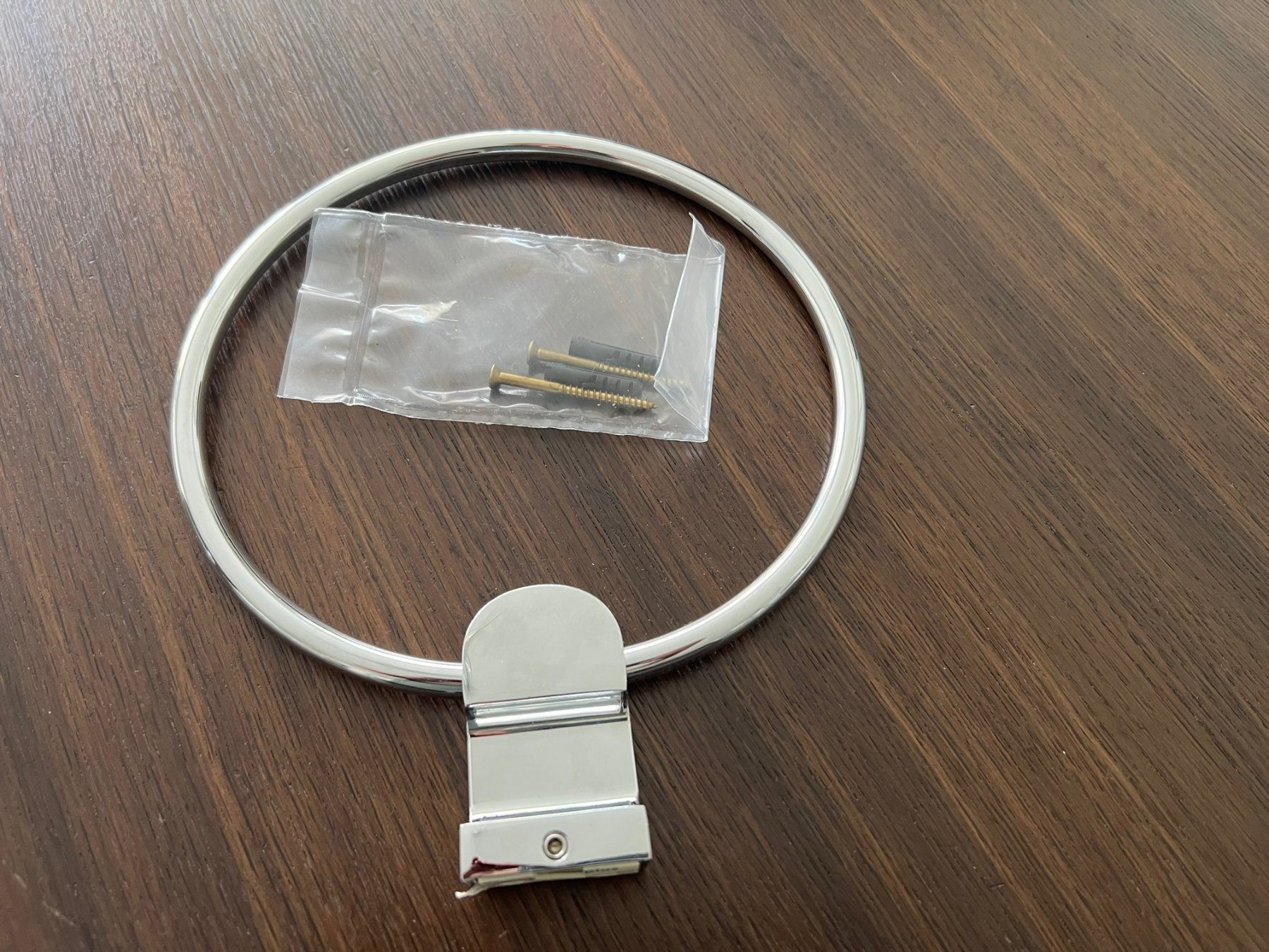 Portasciugamani: Badezimmer Handtuchhalter Ring Handtuchring 200 mm – Nuovo e nell'imballaggio originale da Scherz venduto da BiosHealth 6