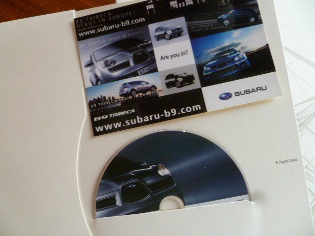 Subaru Documenti: Subaru Pressemappe 2006 – Usato da Zofingen venduto da sosalinos01 4