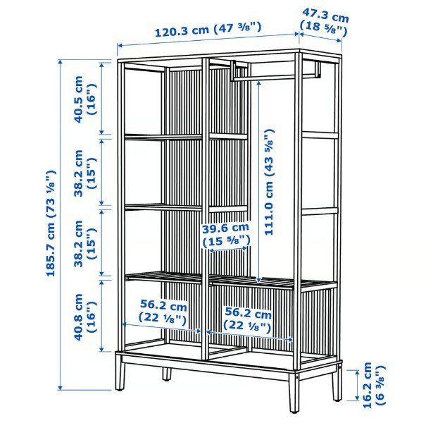 Ikea Armoires: Nordkisa Bambu Schrank – D'occasion à Basel par sav_28lg 2