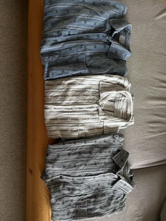 3 x Edelweisshemden Herren Gr.37-38